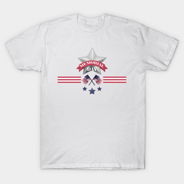 memorial day T-Shirt by The Pharaohs